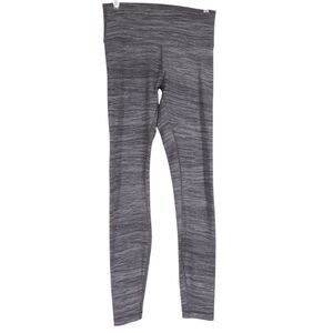 Lululemon Wunder Under Hi Rise Tight 28 Bit Point Black White Yoga Women Size 6